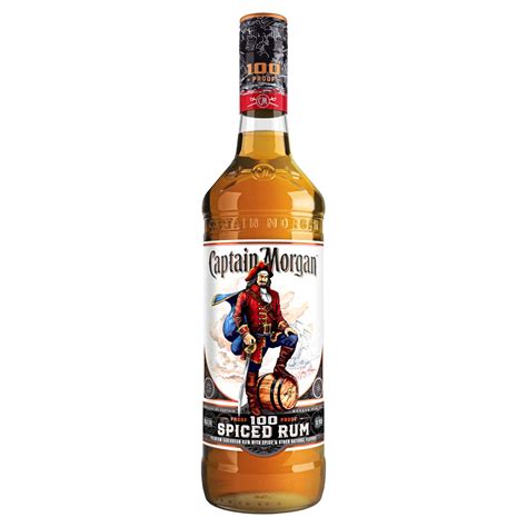 Captain Morgan Proof Spiced Rum Ml Spiced Rum Meijer Grocery