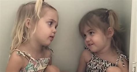twin sister gives hilarious response when 2 year old sister says she wants to be a teacher