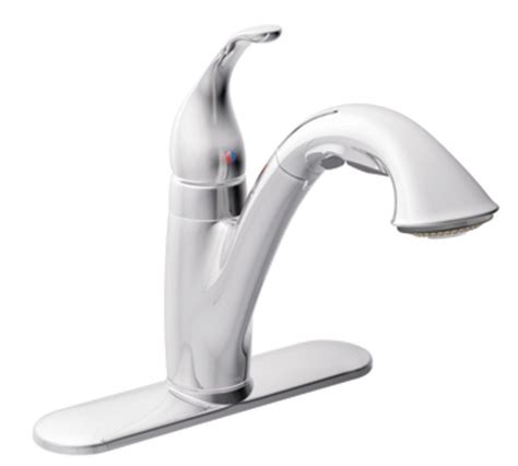 Why does my kitchen faucet cut off when turned more than halfway on? Moen 7545C Camerist Single-Handle Kitchen Faucet with ...