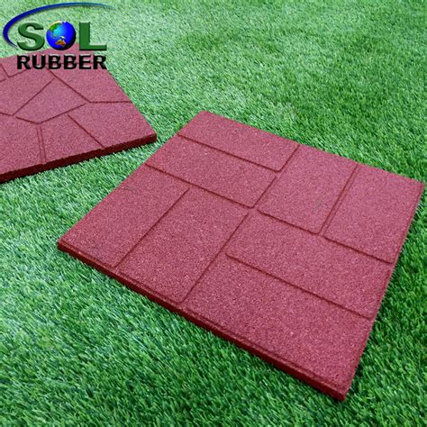 SOL RUBBER Outdoor Playground Safety Garden Rubber Floor Tiles Mat Fine Granules Buy Outdoor