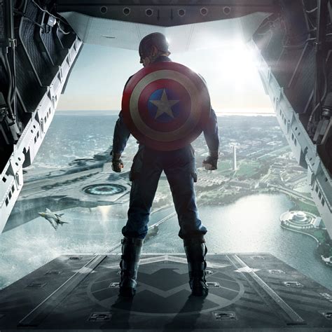 2932x2932 Captain America Awesome Pose Images Ipad Pro Retina Display