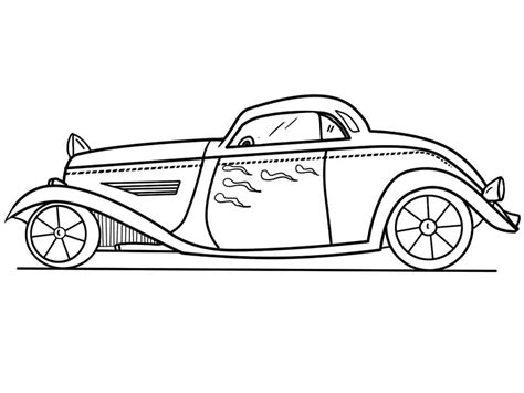 Hot Rod Coloring Pages Free Printable Coloring Pages For Kids