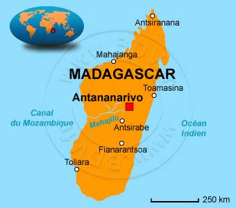 Toutes les cartes de madagascar. Carte de Madagascar