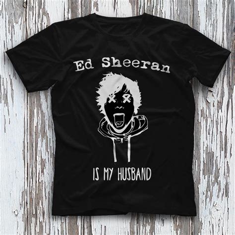 Ed Sheeran Black Unisex T Shirt Tees Shirts Tee Shirts T Shirt