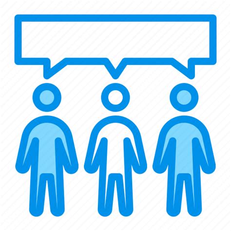 Communication Group People Icon Download On Iconfinder