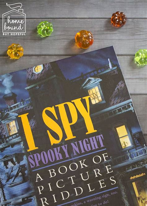 Halloween I Spy Spooky Seek And Find Books And Printable