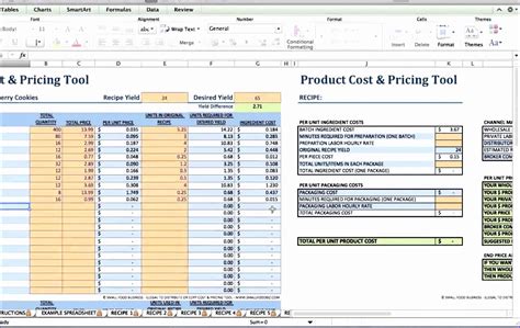 Food cost is essentially the total cost of your food net of the existing inventory. 10 Food Cost Excel Template - Excel Templates