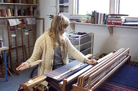 Floor Loom Weaving Northern Wilds Magazine