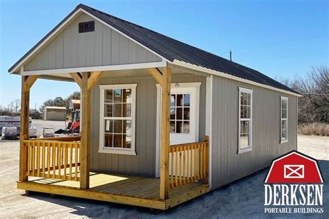 Custom Built Cabins Derksen Portable Buildings Enterprise