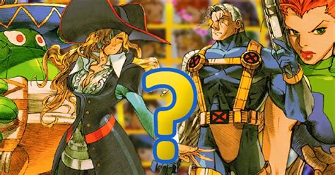 how did characters like ruby heart amingo cable and marrow come to join marvel vs capcom 2 s