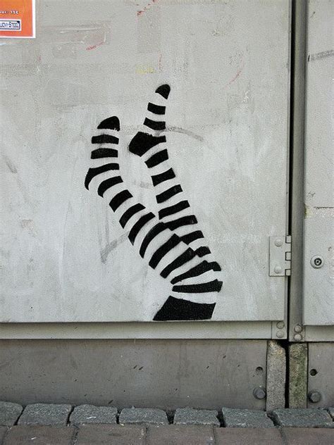 Leg Stencil Tampere Street Art Street Art Graffiti Art
