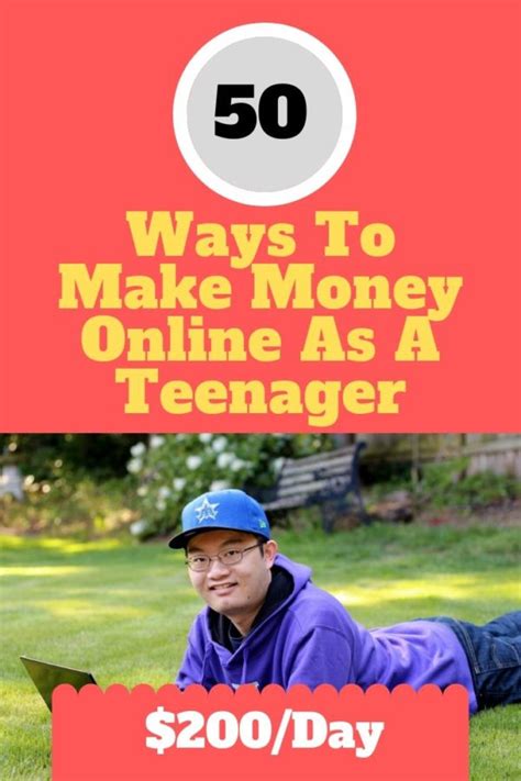 50 Ways To Make Money Online As A Teenager Free And Fast