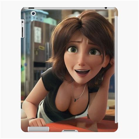 Aunt Cass Cleavage Boobs Meme Adult Cartoon Artwork Ipad Case And Skin By Classic Cartoon