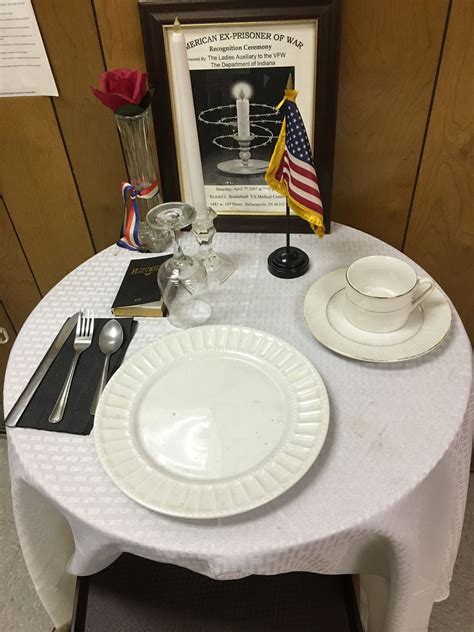 Pow Mia Table Script Army