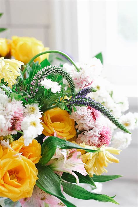 Also, from trader joe's, the candied covering was not ridiculously sweet like these. Gorgeous DIY Summer Arrangement Using Trader Joe's Flowers!