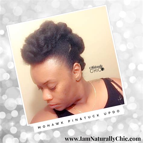 Curly hair institute salon toronto. Mohawk Pin & Tuck on natural hair no weave added | Natural ...