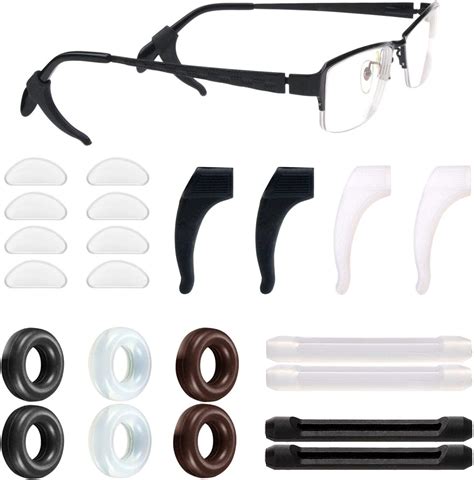 Buy Eyeglass Retainer 18 Pair Anti Slip Silicone Glasses Ear Grip Set Comfortable Eyeglass