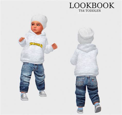 Kk S Sims4 — Kk Jogger Set For Toddler Boy Girl My Mesh Artofit