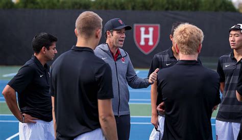 Harvard Mens Tennis Head Coach Andrew Rueb Harvard Magazine