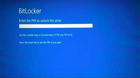 How To Enable A Pre Boot Bitlocker Pin On Windows Youtube