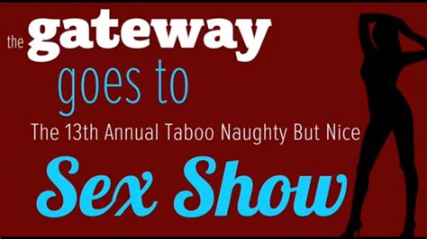 the gateway goes to the 13th annual naughty but nice sex show and interviews ron jeremy youtube