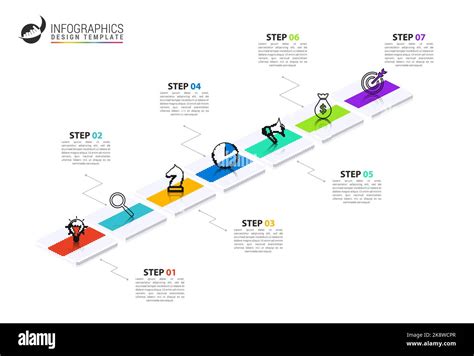 Infographic Design Template Creative Concept With Steps Can Be Used
