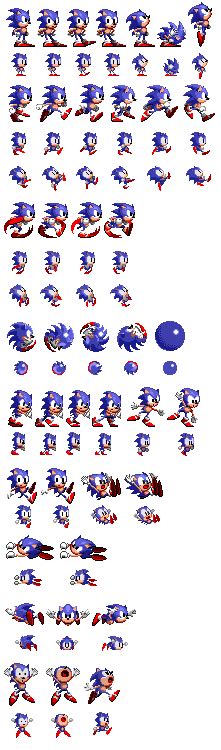 Sonic 1 Mini Sprites By Jcferggy On Deviantart