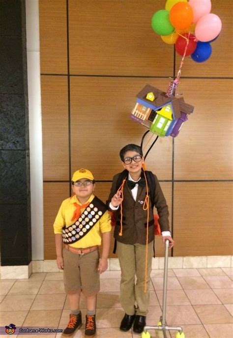 Russell And Mrfredrickson From Up Halloween Costume Contest At Costume