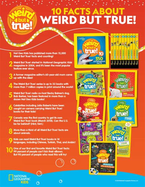 Weird But True Facts - Free Printable - Mama Likes This
