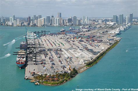 The Port Of Miami Florida US Ship Technology