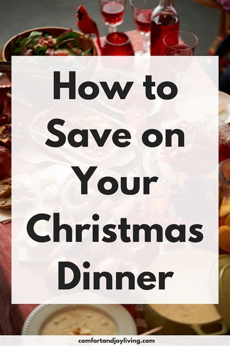 How To Save On Your Christmas Dinner Here Are 10 Easy Tips To Help You