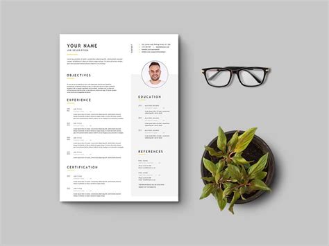 Hiring managers are going to read the same basic cover letter repeatedly, and you don't want to be the last template email the hiring manager discounts before lunch. Free Simple Universal Resume Template with Matching Cover ...