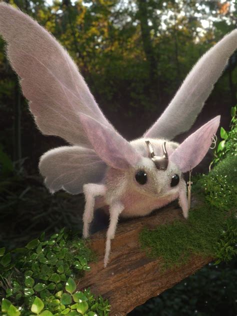 Baby Moth In 2021 Cute Fantasy Creatures Fantasy Creature Art Cool