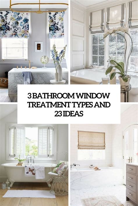 With these window treatment ideas. 3 Bathroom Window Treatment Types and 23 Ideas - Shelterness