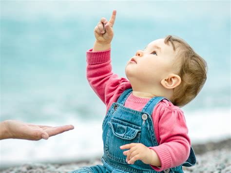 El Bebé Señala Con El Dedo Su Primer Gesto Comunicativo