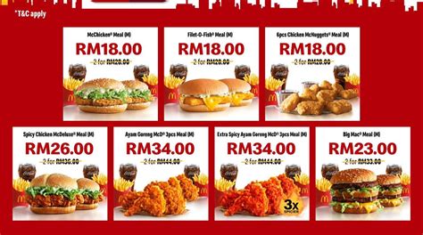 Mcdonald Malaysia Menu Price 2021 List Of Mcdonald S Related Sales