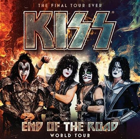 Kiss End Of The Road World Tour Kiss Concert Concert Tickets Get