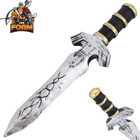 12 Medieval Foam Dagger Short Sword For Larp Renaissance Costume