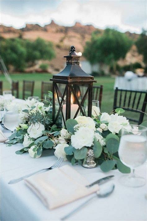 Top 15 White And Greenery Wedding Centerpieces For 2018 Emmalovesweddings