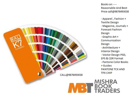 Ral Colour Chart Color Charts Fans Cards Swatches And Books At Rs