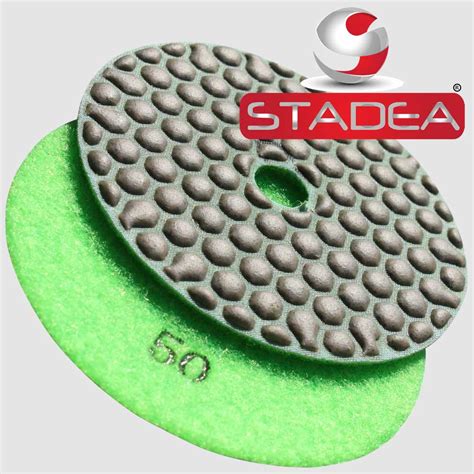 Stadea Dry Diamond Polishing Sanding Pad 4 Inch Disc Concrete Marble