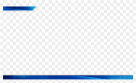 Single Layer Png File Free Blue Twitch Overlay Transparent Png