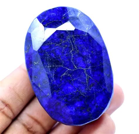 5755 Ct Natural Huge Blue Sapphire Certified Museum Use Treated Oval