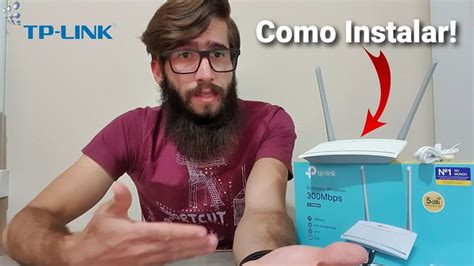 Roteador Tp Link Tl Wr820n 300mbps 2 Antenas 3 Portas Unboxing Youtube