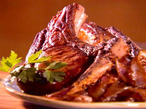 Amazing gordon ramsay pork chop recipe with mustard grain sauce, braised cabbage, incredible mashed potatoes, and magnificent caramelized tart apples. Thick Cut Mustard Marinated Pork Chops with Caramelized ...