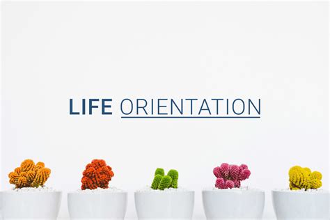 Life Orientation Cover Page Design