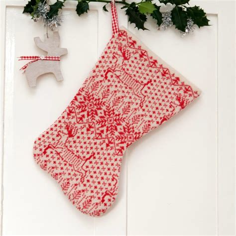 Knitted Christmas Stocking