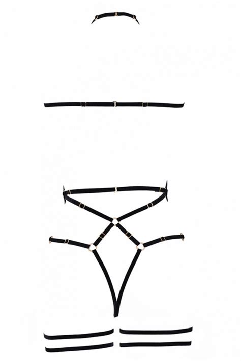 Sexy Bondage Lingerie Full Body Harness Plus Size Lingerie Fantasy Underwear Erotic Lingerie