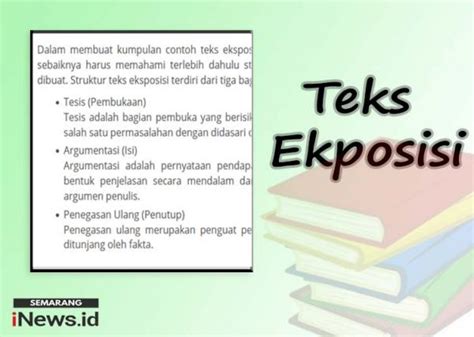 5 Contoh Teks Eksposisi Beserta Strukturnya