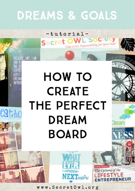 Create A Dream Board Using Picmonkey — Secret Owl Society